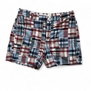 Croft & Barrow Plaid Shorts Size 14
